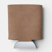 Imitate Leather Natural Brown Dosenkühler (Rückseite)