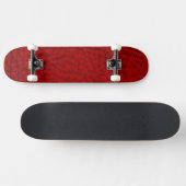 Imitate Leather Red Skateboard (Horizontal)
