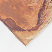 Imitate Leather Vintag Antiquitätenbuch Monogramm Fleecedecke (Ecke)