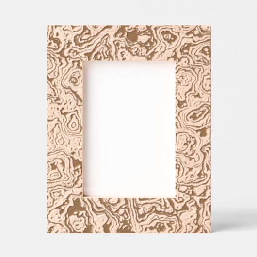 "Imitate Leder" Gravur Geätzte Rahmen (Vorderseite)