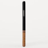 Imitate Leder-Männer-Monogramm Case-Mate iPhone Hülle (Hinten/Rechts)