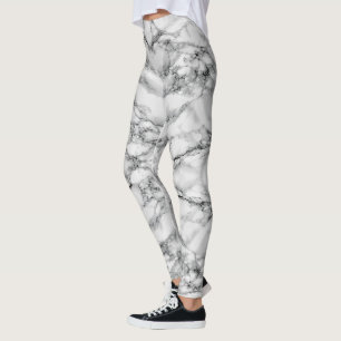 Imitate Leggings für die Gestaltung von weißem Mar