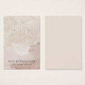 Imitate Leinenfarben-Ohrring-Display-Karten (Vorne & Hinten)