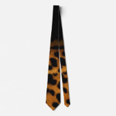 *~* Imitate Leopard Cosy Look Fell Krawatte (Vorderseite)