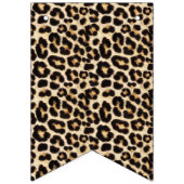Imitate Leopard Fur Spaß Wimpelkette (Zweite Fahne)