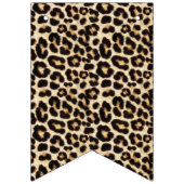 Imitate Leopard Fur Spaß Wimpelkette (Erste Fahne)