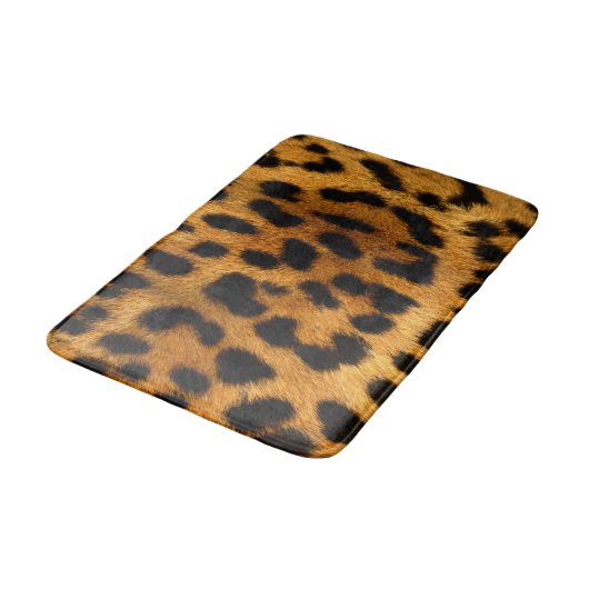 Imitate Leopard Skin Badewanne Mat Badematte (Schrägansicht)