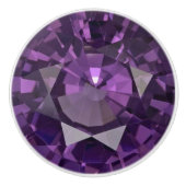 Imitate Lila Diamond Keramik Knöpfe/Pull Keramikknauf (Vorderseite)