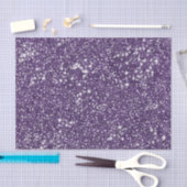 Imitate Lila Glitzer Texturlook - Druckbild - Seidenpapier (Handwerk)