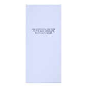 Imitate Lila Iridescent | Dienstleistungen der Sal Werbekarte (Hinten)