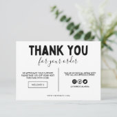 Imitate Lila & Schwarz Glitzer Vielen Dank, Media (Stehend Vorderseite)