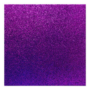 Imitate Lila Violet Glitzer Hintergrund Sparkle Poster
