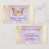 Imitate Logo für Schmetterlinge Visitenkarte (Vorne/Hinten)