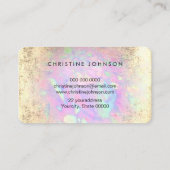 Imitate Logo für Schmetterlinge Visitenkarte (Rückseite)