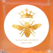 Imitate-Logo Runder Aufkleber