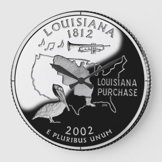 Imitate Louisiana Staat Quarter Uhr (Vorderseite)