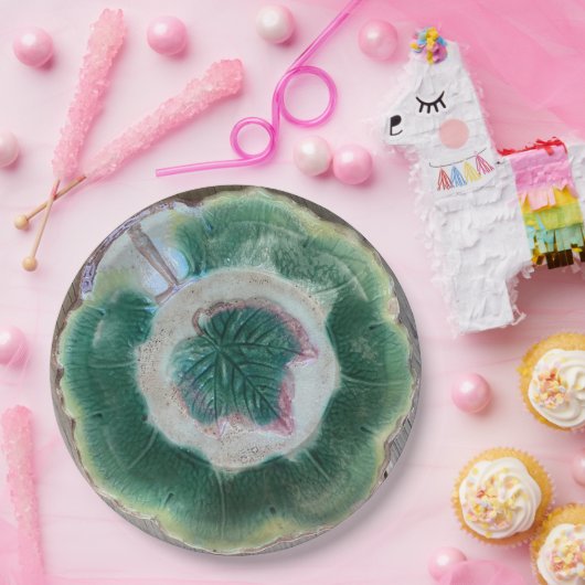 "Imitate majolica #3" 9" Rundpapier-Platte Pappteller (Party)