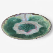 "Imitate majolica #3"   9" Rundpapier-Platte Pappteller (Schrägansicht)