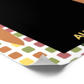 Imitate malen Foto Mitarbeiter der Monatserkennung Poster (Ecke)