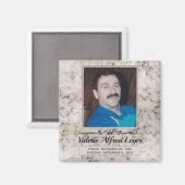 Imitate marbieren benutzerdefinierte Memorial Keep Magnet (Vorderseite/Rückseite)