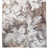 Imitate Marble Abstrakt Duschvorhang (Vorderseite)