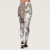 Imitate Marble Abstrakt Leggings (Rückseite)