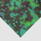 Imitate Marble Blob Tissue Design 1 Dunkler Multi Seidenpapier (Ausschnitt)