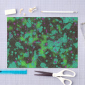 Imitate Marble Blob Tissue Design 1 Dunkler Multi Seidenpapier (Handwerk)