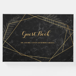 Imitate Marble Geometric Gästebuch