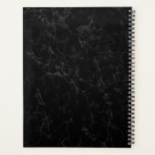 Imitate Marble Geometric Wedding Planer (Rückseite)