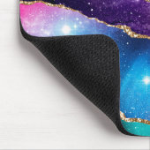 Imitate Marbled Agate Stone Galaxy Funkelnd Shinti Mousepad (Ecke)