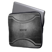 Imitate Maßgeschneiderte Laptop-Ärmel aus Metall Laptopschutzhülle (Vorderseite Links)