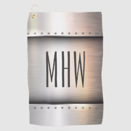 Imitate Maßgeschneidertes Golftuch aus Metall Golfhandtuch