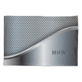 Imitate Maßgeschneidertes Monogramm-Kissenkoffer Kissenbezug (Rückseite)