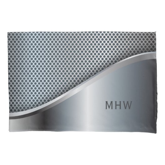 Imitate Maßgeschneidertes Monogramm-Kissenkoffer Kissenbezug (Vorderseite)