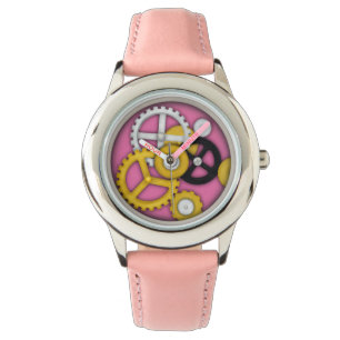 Imitate Mechanik mit Gears Fun Geeky Armbanduhr