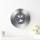 Imitate Metal Elegante Moderne Uhr (Zuhause)