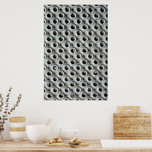 IMITATE METAL POSTER (Küche)