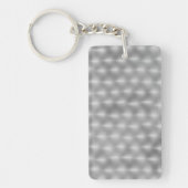 Imitate - Metall - Bürstenstahl Schlüsselanhänger (Vorderseite)