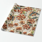 Imitate Metallic Candy Pattern Glossy Packpapier (Ungerollt)