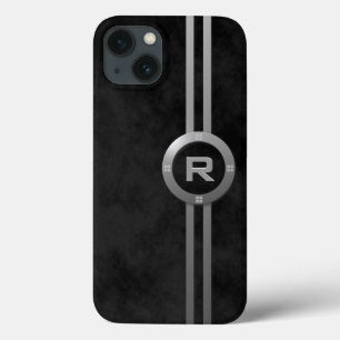 Imitate Metallischer Deko mit schwarzem Fleck Case-Mate iPhone Hülle