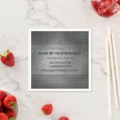 Imitate mit benutzerdefiniertem Text Serviette (Beispiel)