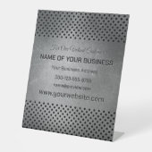 Imitate mit benutzerdefiniertem Text Sockelschild (Vorderseite)