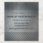 Imitate mit benutzerdefiniertem Text Weinetikett (Einzelnes Label)