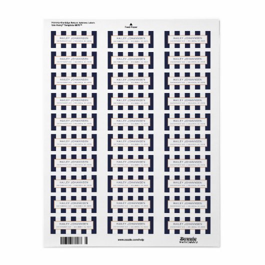 Imitate mit benutzerdefinierten Farbstreifen zeich (Vorne)