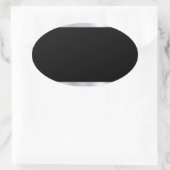 Imitate mit benutzerdefinierter Blank-Vorlage Silv Ovaler Aufkleber (Tasche)