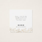 Imitate mit botanischem Sonderzeichen Ohrring (Rückseite)