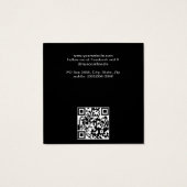 Imitate mit brauner Lederkarte (Rückseite)