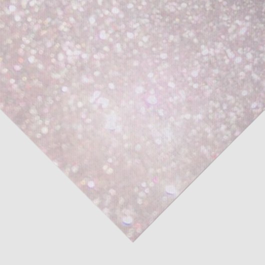 Imitate mit Champagner-Glitzer Seidenpapier (Ausschnitt)