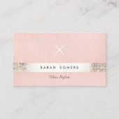 Imitate mit den haarsträubenden Scheren-Logos Sequ Visitenkarte (Vorderseite)